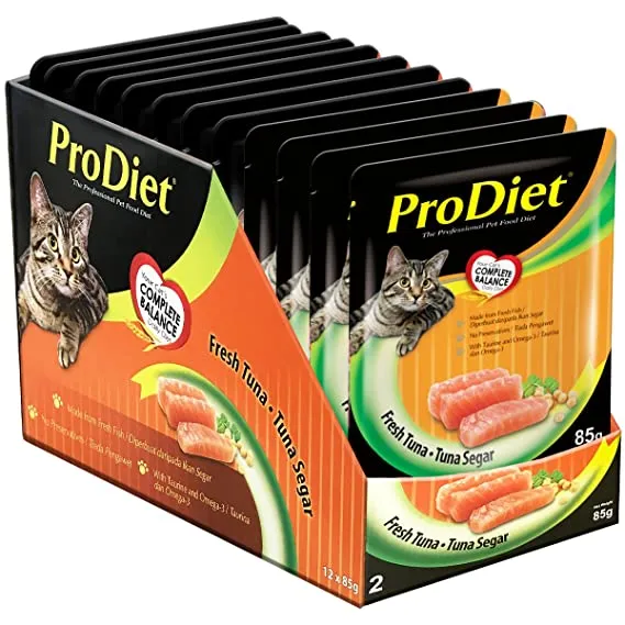 Prodiet Fresh Tuna Flavour Cat Food 24 – 12 – 2022 Adult Cat 1.5kg