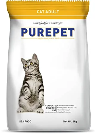Purepet Sea Food Adult Cat Dry Food Adult Cat 6kg