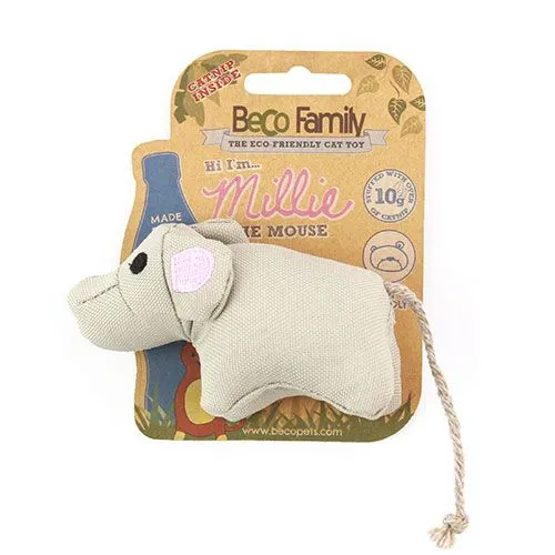 BecoPets Millie the Catnip Mouse Toy All Ages 1