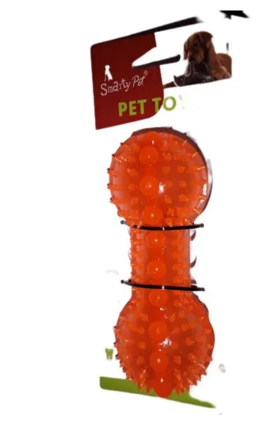 Smarty Pet Spike Dumbell Treat Dispenser Toys All Ages 1
