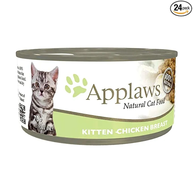 Applaws Chicken Breast Kitten Tin Adult Cat 70g