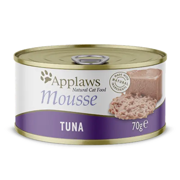 Applaws Plain Tuna Mousse Cat Tin Adult Cat 70g