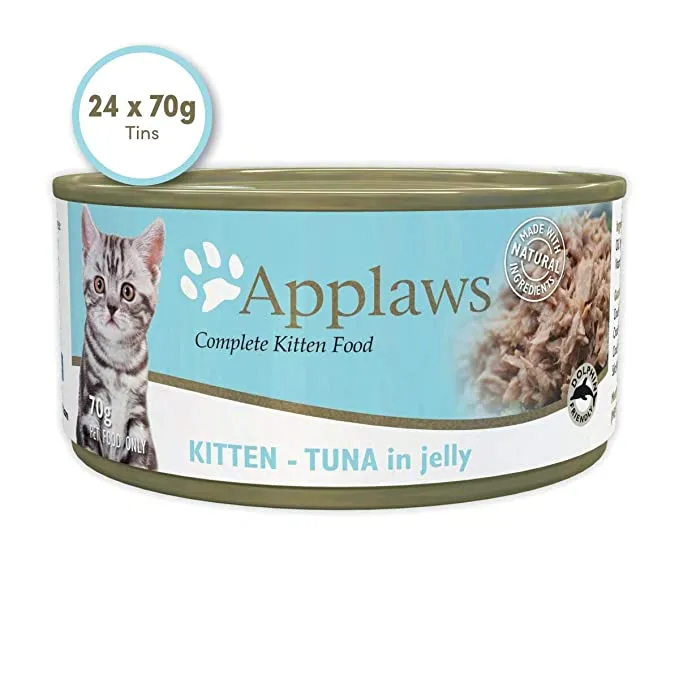 Applaws Tuna In Jelly Kitten Tin Adult Cat 70g