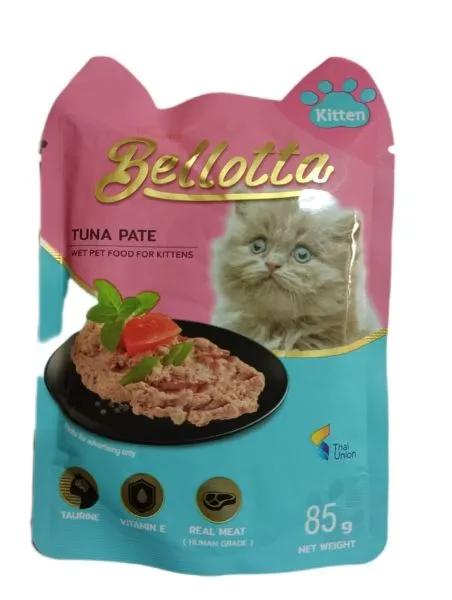 Bellotta Tuna Pate Kitten Pouch Adult Cat 85g