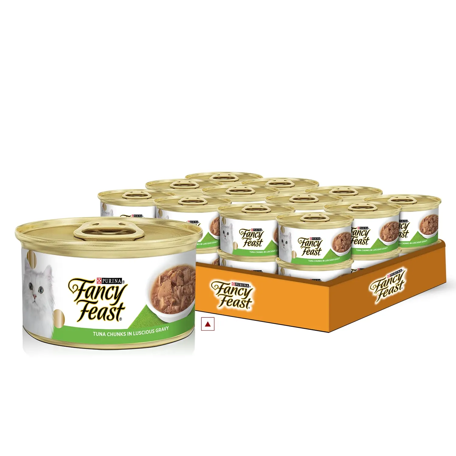 Fancy Feast Tuna Chunks In Luscious Gravy – Tin Adult Cat 85g