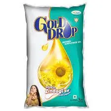 Gold Drop Refined Sunflower Oil 1L