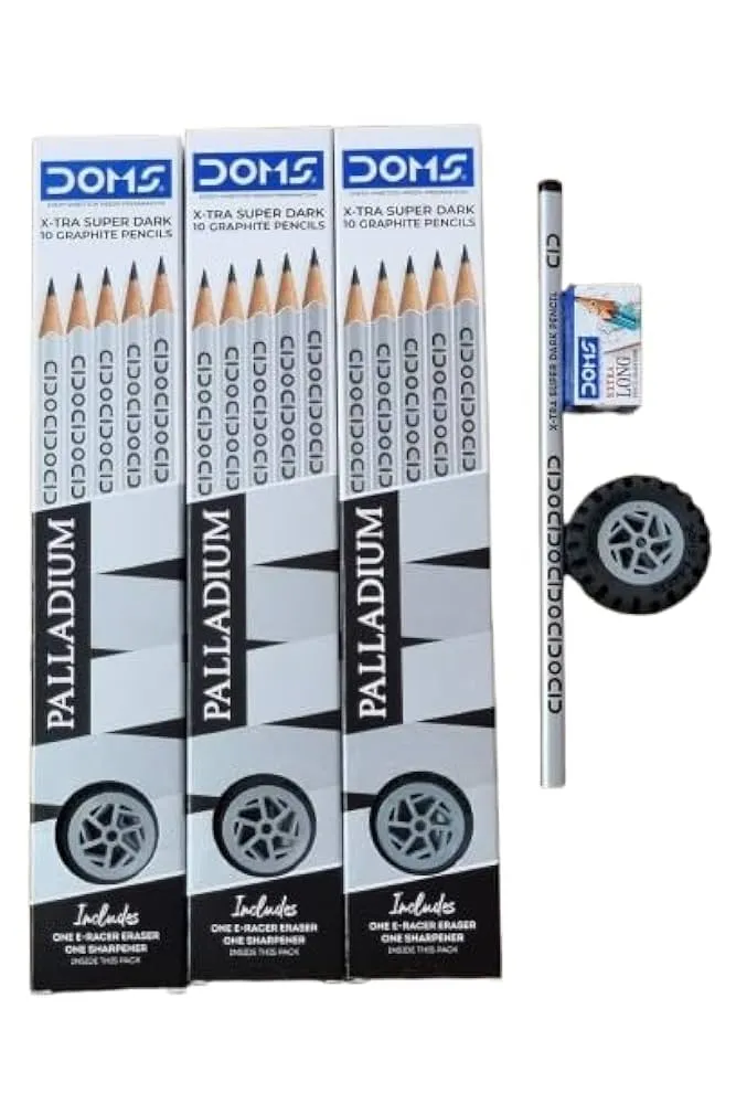 Doms Extra Super Dark Palladium Pencils
