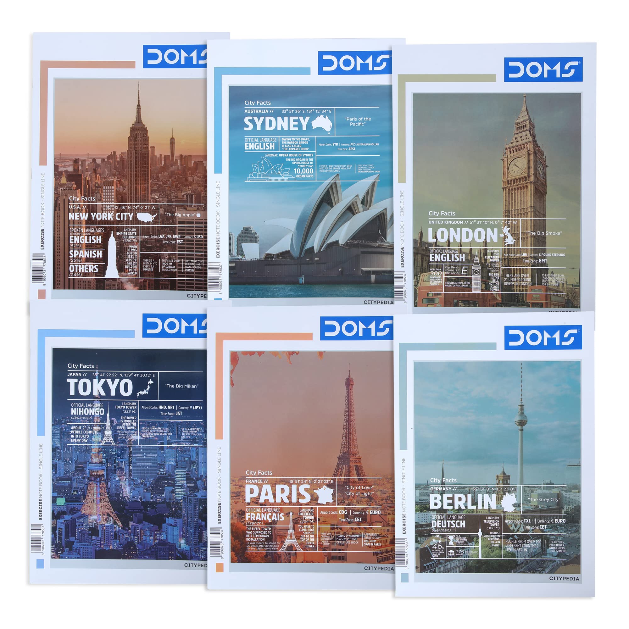 Doms A4 Notebook
