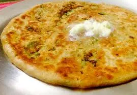 Butter-Gobi Paratha