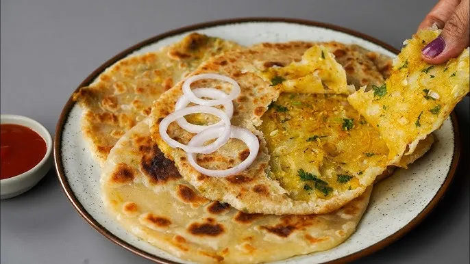 Butter-Onion Paratha