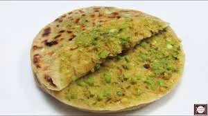 Aloo-Mattar Paratha