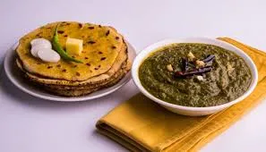Makki ki Roti with Sarson Saag
