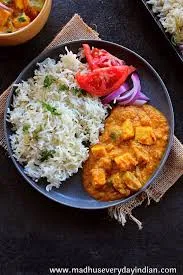 Paneer Curry Meal