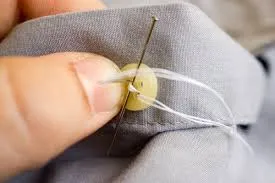 Button Fixing
