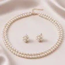 Pearl Necklace Set
