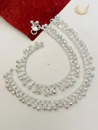 Silver Anklets