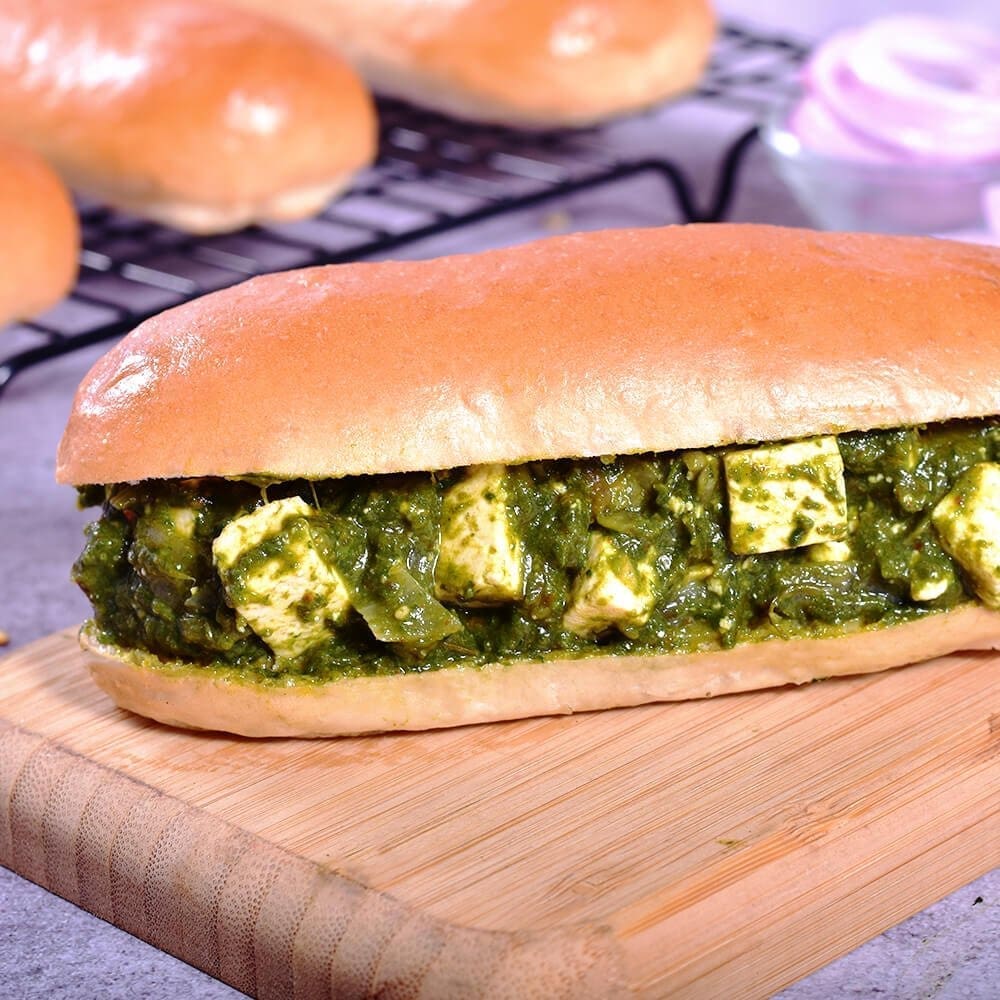Palak Paneer Roll