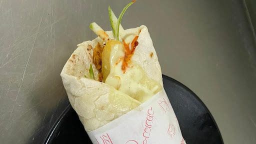 Veg Manchurian Shawarma