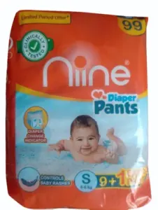 Niine Diapers Small Size 99