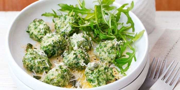 Spinach & Cottage Cheese Gnocchi