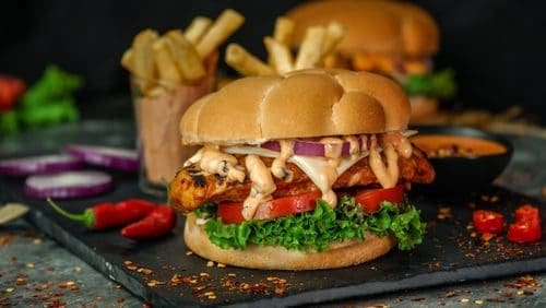 Peri Peri Burger-Chicken